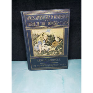 ALICES ADVENTURES IN WONDERLAND Lewis Carroll Washington Square Classics VGUC